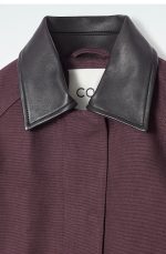 Leather Oversized Parka - Image 5