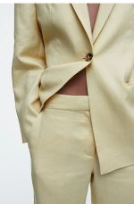 Linen Pants Cream - Image 2