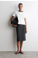 Round-Neck T-Shirt White - Image 2