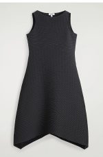Pleated Dress Gray - Image 4