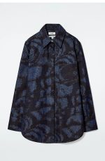 Denim Collared Shirt Blue - Image 3