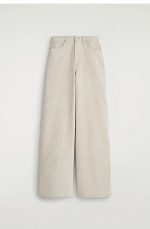 Wide-Leg Jeans Beige - Image 4