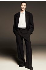 Single-Breasted Blazer Black