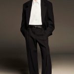 Single-Breasted Blazer Black