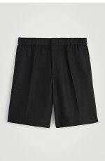 Linen Shorts Black - Image 4