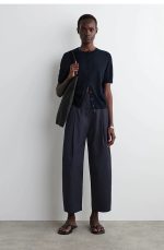 Pleated Regular Pants