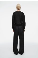 Wool V-Neck Cardigan - Image 2