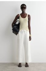 Cotton Drawstring Pants