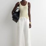 Cotton Drawstring Pants