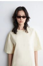 Cotton Round-Neck T-Shirt - Image 3