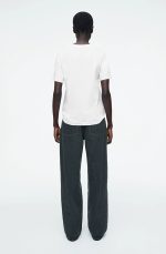 Round-Neck T-Shirt White - Image 2