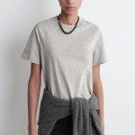 Short-Sleeve Top Gray