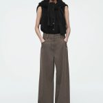 Wool Wide-Leg Pants