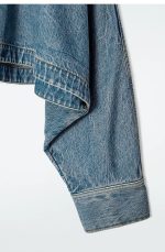 Denim Collared Jacket - Image 4