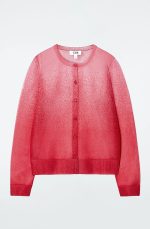 Knitted Round-Neck Cardigan - Image 3