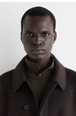 Wool Oversized Jacket Brown - Image 2