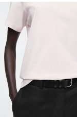 Round-Neck T-Shirt Pink - Image 2