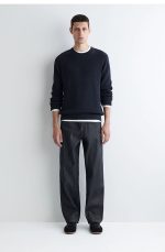 Denim Straight Pants