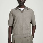 Knitted Polo Gray