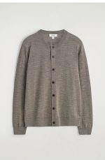 Merino Round-Neck Cardigan - Image 4