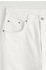 Standard Barrel Mid-waist Denim White - Image 5