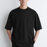 Turtleneck T-Shirt Black