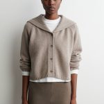 Wool Cardigan Beige