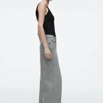 Casual Wide-leg High Waist Full Length Denim Spring & Fall W