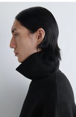 Mock-Neck Sweater Black - Image 3