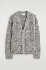 V-Neck Cardigan Brown - Image 7