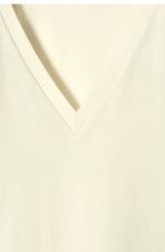 Cotton V-Neck T-Shirt - Image 5