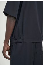 V-Neck Shirt Navy - Image 3