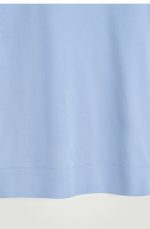 Knitted Round-Neck Vest Blue - Image 5