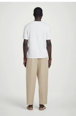Pleated Trousers Beige - Image 3
