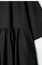 Wool Round-Neck Dress - Image 4