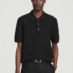 Knitted Polo Black