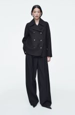 Wool Double-Breasted Coat - Image 2