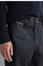Denim Straight Pants - Image 3