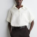 Linen Cardigan White