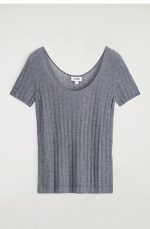 Knitted Slim T-Shirt - Image 4