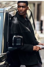 Leather Regular Coat