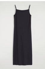 Knitted Square-Neck Dress - Image 3