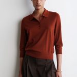 Standard Polo-collar Merino Wool Knitwear