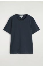 Round-Neck T-Shirt Navy - Image 4