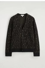 Wool Cardigan Brown - Image 4