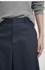 Straight Trousers Navy - Image 2
