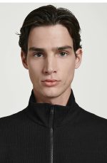 Knitted Jacket Black - Image 3