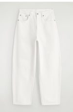 Standard Barrel Mid-waist Denim White - Image 4