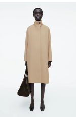 Wool Turtleneck Coat