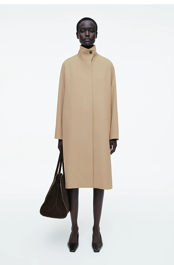 O1CN01BZcpFf1u7vrObQW8R_!!4611686018427380567-0-item_pic Wool Turtleneck Coat - Image 1